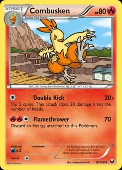 Combusken Dark Explorers 16