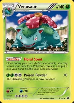 Venusaur Dark Explorers 3