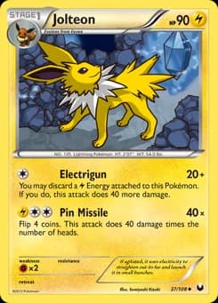 Jolteon Dark Explorers 37