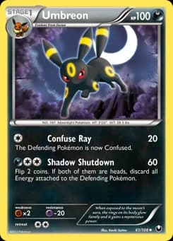 Umbreon Dark Explorers 61