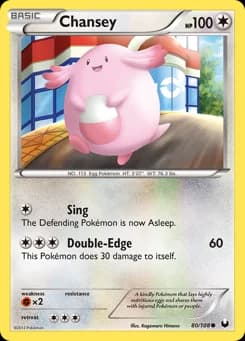 Chansey Dark Explorers 80