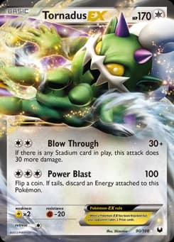 Tornadus-EX Dark Explorers 90