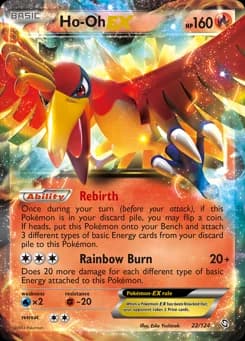 Ho-Oh-EX Dragons Exalted 22