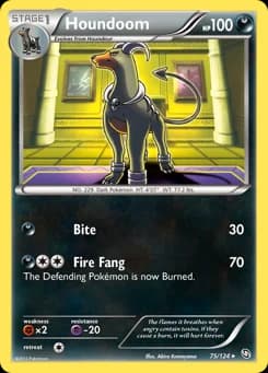 Houndoom Dragons Exalted 75