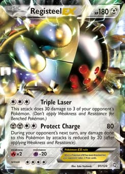 Registeel-EX Dragons Exalted 81