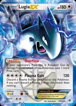 Lugia-EX Plasma Storm 108