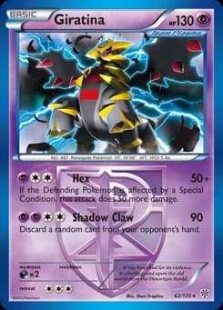 Giratina Plasma Storm 62