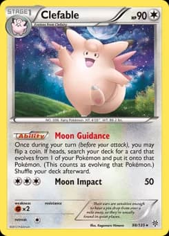 Clefable Plasma Storm 98