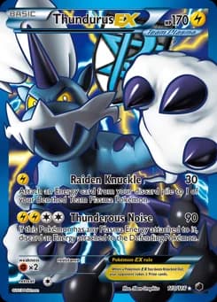 Thundurus-EX Plasma Freeze 110