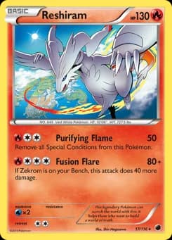 Reshiram Plasma Freeze 17