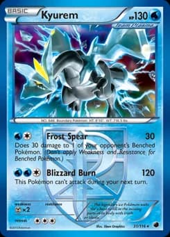 Kyurem Plasma Freeze 31