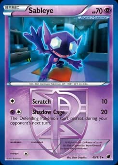 Sableye Plasma Freeze 49