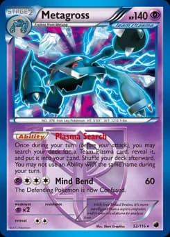 Metagross Plasma Freeze 52