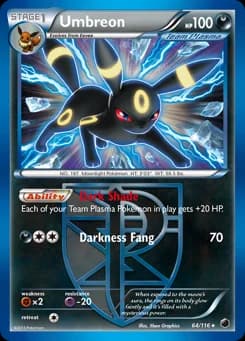 Umbreon Plasma Freeze 64