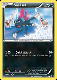 Sneasel Plasma Freeze 65