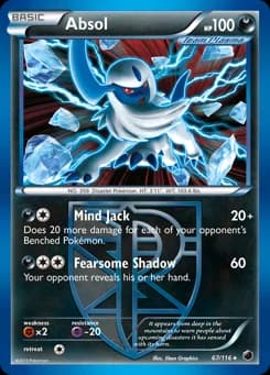 Absol Plasma Freeze 67