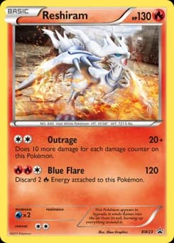 Reshiram BW Black Star Promos BW23