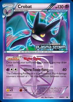 Crobat BW Black Star Promos BW51