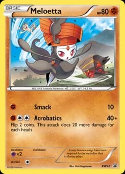 Meloetta BW Black Star Promos BW69