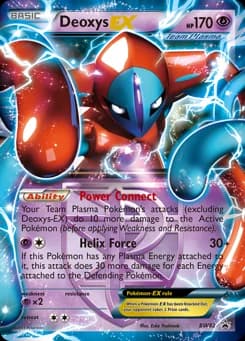 Deoxys-EX BW Black Star Promos BW82