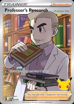 Professor's Research (Professor Oak) Celebrations 24