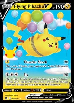 Flying Pikachu V Celebrations 6