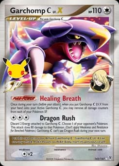 Garchomp C LV.X Celebrations 145