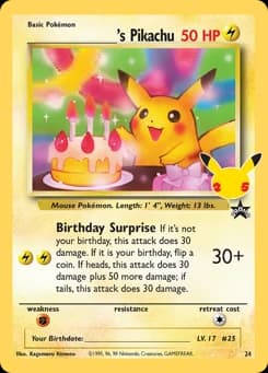 _____'s Pikachu Celebrations 24