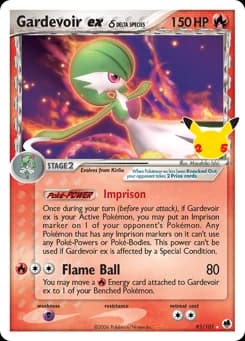 Gardevoir ex δ Celebrations 93