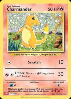 Charmander Pokémon TCG Classic - Charizard 1