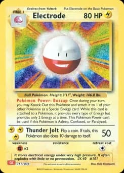 Electrode Pokémon TCG Classic - Charizard 11