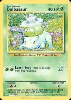 Bulbasaur Pokémon TCG Classic - Venusaur 1