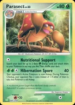 Parasect Pokémon TCG Classic - Venusaur 5