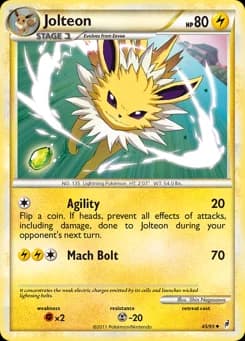 Jolteon Call of Legends 45