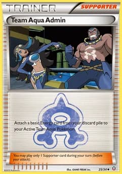 Team Aqua Admin Double Crisis 25