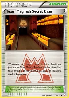 Team Magma's Secret Base Double Crisis 32