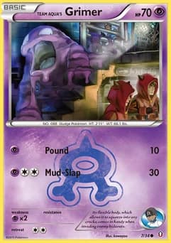 Team Aqua's Grimer Double Crisis 7