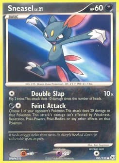 Sneasel Diamond & Pearl 100