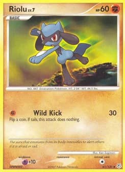 Riolu Diamond & Pearl 61