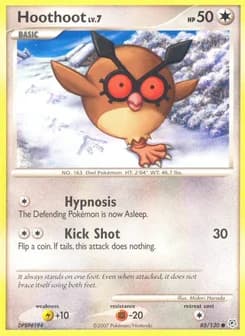 Hoothoot Diamond & Pearl 85