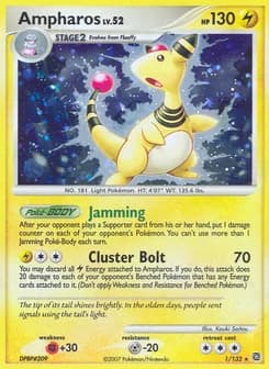 Ampharos Secret Wonders 1