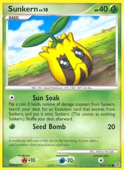 Sunkern Secret Wonders 114