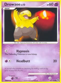 Drowzee Great Encounters 65