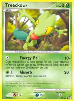 Treecko Great Encounters 90