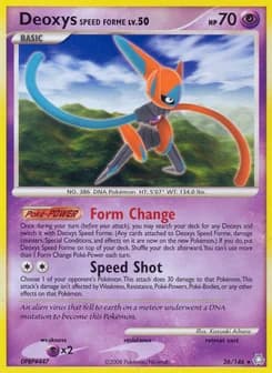 Deoxys Speed Forme Legends Awakened 26