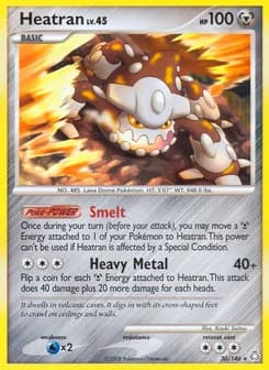 Heatran Legends Awakened 30