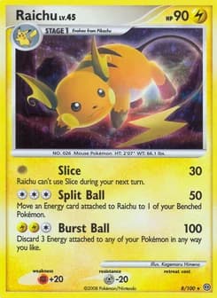 Raichu Stormfront 8