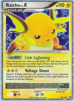Raichu LV.X Stormfront 99