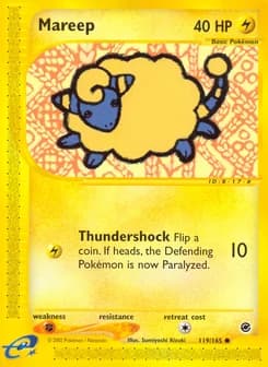 Mareep Expedition Base Set 119