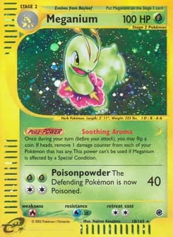 Meganium Expedition Base Set 18